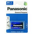 Panasonic universele 6F22/9V zinkkoolstofbatterij