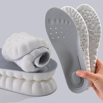 1 paar Ademende Inlegzolen voor Schoenen, Laarzen en Sneakers - 4D - 37/38