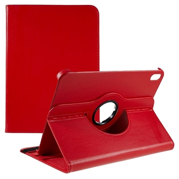 iPad (2022) 360 Roterend Folio Hoesje - Rood