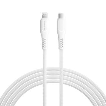 4smarts RapidCord PD USB-C / Lightning-kabel - 1.5m - Wit