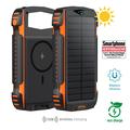 4smarts TitanPack UltiMag Rugged Solar Power Bank 20000mAh - Oranje / Zwart