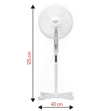 Adler AD 7305 Ventilator 40cm - voet