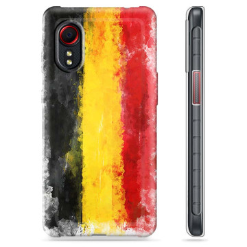 Samsung Galaxy Xcover 5 TPU Hoesje - Duitse Vlag