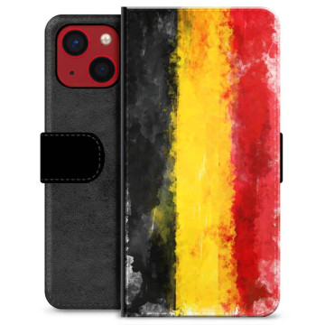 iPhone 13 Mini Premium Portemonnee Hoesje - Duitse Vlag