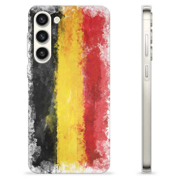 Samsung Galaxy S23+ 5G TPU Hoesje - Duitse Vlag