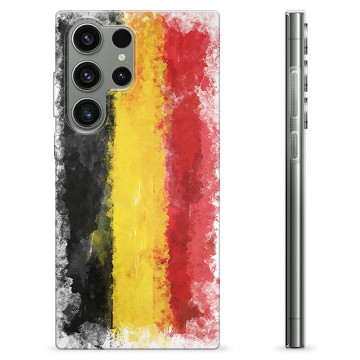 Samsung Galaxy S23 Ultra 5G TPU Hoesje - Duitse Vlag