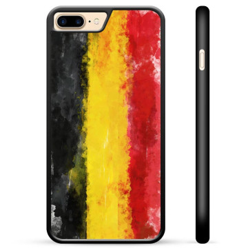 iPhone 7 Plus / iPhone 8 Plus Beschermende Cover - Duitse Vlag