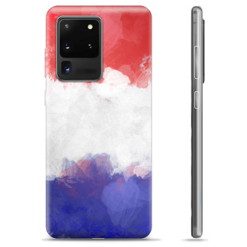 Samsung Galaxy S20 Ultra TPU Hoesje - Franse Vlag