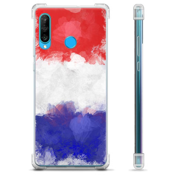 Huawei P30 Lite Hybride Hoesje - Franse Vlag