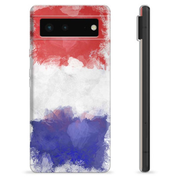 Google Pixel 6 TPU Hoesje - Franse Vlag