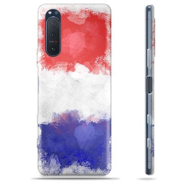 Sony Xperia 5 II TPU Hoesje - Franse Vlag