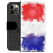iPhone 12 Pro Max Premium Portemonnee Hoesje - Franse Vlag