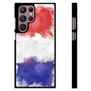 Samsung Galaxy S22 Ultra 5G Beschermende Cover - Franse Vlag