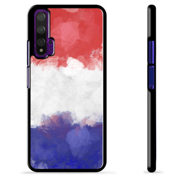 Huawei Nova 5T Beschermende Cover - Franse Vlag