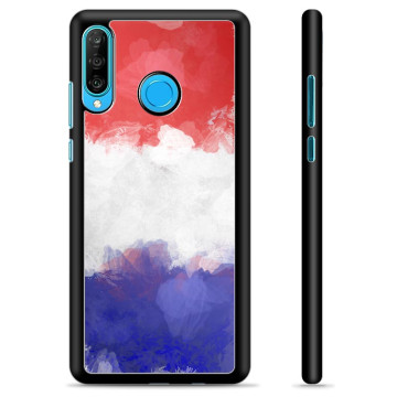 Huawei P30 Lite Beschermende Cover - Franse Vlag