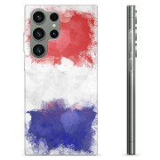 Samsung Galaxy S23 Ultra 5G TPU Hoesje - Franse Vlag