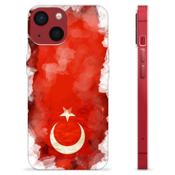 iPhone 13 Mini TPU Hoesje - Turkse Vlag