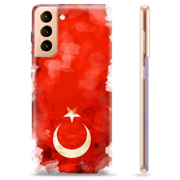 Samsung Galaxy S21+ 5G TPU Hoesje - Turkse Vlag