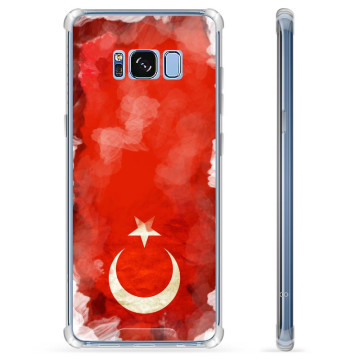 Samsung Galaxy S8+ Hybride Hoesje - Turkse Vlag