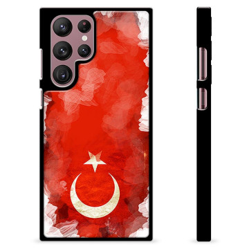 Samsung Galaxy S22 Ultra 5G Beschermende Cover - Turkse Vlag