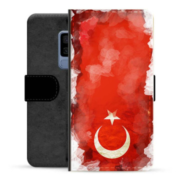 Samsung Galaxy S9 Premium Portemonnee Hoesje - Turkse Vlag