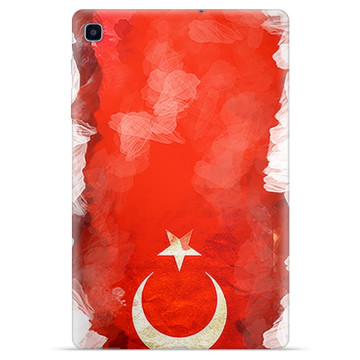 Samsung Galaxy Tab S6 Lite TPU Hoesje - Turkse Vlag