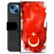 iPhone 13 Premium Portemonnee Hoesje - Turkse Vlag