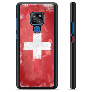 Huawei Mate 20 Beschermende Cover - Zwitserse Vlag