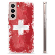 Samsung Galaxy S22 5G TPU Hoesje - Zwitserse Vlag