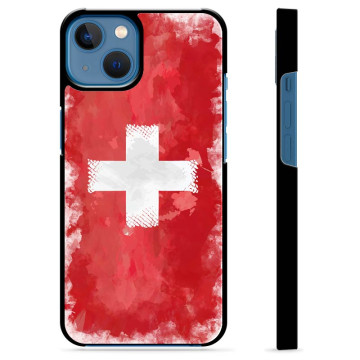 iPhone 13 Beschermende Cover - Zwitserse Vlag