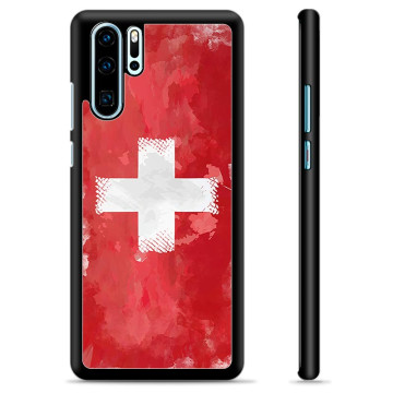 Huawei P30 Pro Beschermende Cover - Zwitserse Vlag