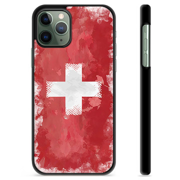 iPhone 11 Pro Beschermende Cover - Zwitserse Vlag