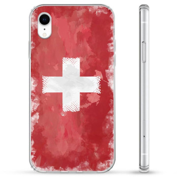 iPhone XR Hybride Hoesje - Zwitserse Vlag