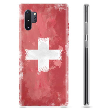 Samsung Galaxy Note10+ TPU Hoesje - Zwitserse Vlag