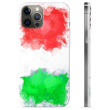 iPhone 12 Pro Max TPU Hoesje - Italiaanse Vlag