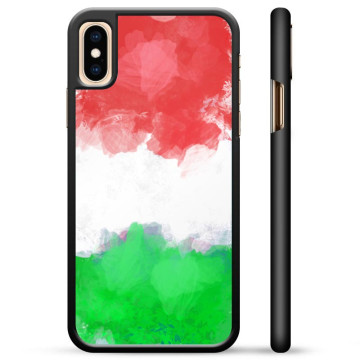 iPhone X / iPhone XS Beschermende Cover - Italiaanse Vlag