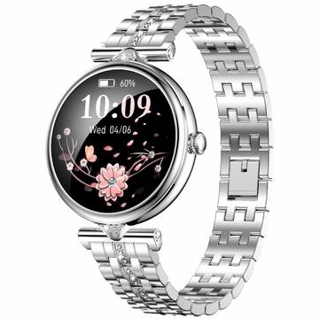 AK73 Vrouwen Smart Horloge met Strass bandje