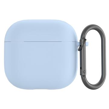 AirPods 4 Siliconen Hoesje met Karabijnhaak