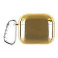 AirPods 4 gegalvaniseerd plastic hoesje - Goud