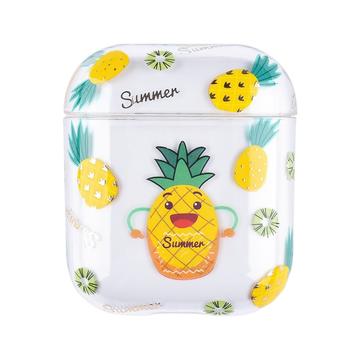 AirPods / AirPods 2 Fruit Plastic Hoesje - Ananas