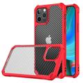 Anti-Shock iPhone 14 Pro Max Hybrid Case - Koolstofvezel