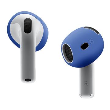 Antislip siliconen oordopjeshoes voor AirPods 4 - Blauw