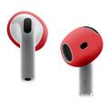 Antislip siliconen oordopjeshoes voor AirPods 4 - Rood