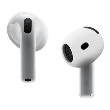 Antislip siliconen oordopjeshoes voor AirPods 4 - Wit