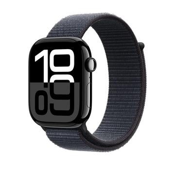 Apple Watch 10 GPS MWWR3QN/A - Aluminium, Ink Sport Loop, 46mm - Jet Zwart