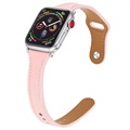 Apple Watch 10/9/8/SE (2022)/7/SE/6/5/4/3/2/1 Leder Bandje - 42mm/41mm/40mm/38mm