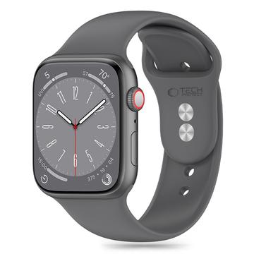 Apple Watch Series 10/9/8/7/6/SE Tech-Protect Siliconen Riem - 40mm/41mm/42mm - Klei