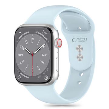 Apple Watch Series 10/9/8/7/6/SE Tech-Protect Siliconen Riem - 40mm/41mm/42mm - Lucht