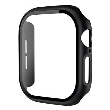 Apple Watch Series 10 Plastic Hoesje met Glazen Screenprotector - 46mm