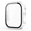 Apple Watch Series 10 Plastic Hoesje met Glazen Screenprotector - 46mm - Doorzichtig